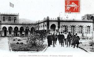 AIN-SEFRA - GOUVERNEUR JONNART ET GENERAL LYAUTEY - 1903